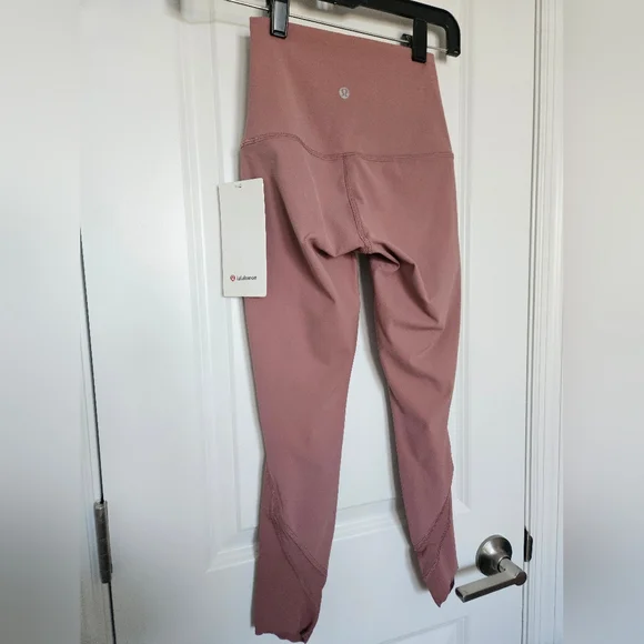 NWT Lululemon Wunder Under HR Crop 23' *Sclp SCHI Spiced Chai Luxtreme SZ 0 - Picture 11 of 14